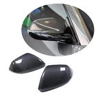 Audi Q8 2018- гг. Накладки на Зеркала (Dry Carbon) V2 фото 1