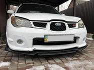 Subaru Impreza 2000-2007 гг. Передний сплиттер Niken Black (ABS) фото 1