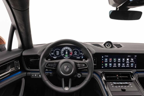 Porsche Panamera Turbo 2024: обзор гибридного лифтбека фото 5