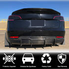 Tesla Model 3 2017- гг. Задний диффузор V1 (2017-2023, Карбон) фото 4