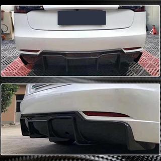 Диффузор заднего бампера FRP V5 (2016-2022) Tesla Model 3 2017- гг. фото 4