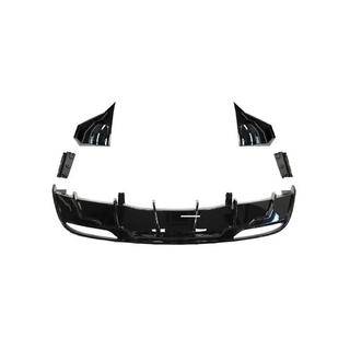 Диффузор заднего бампера ABS V6 Tesla Model 3 2017- гг. фото 3