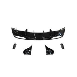 Диффузор заднего бампера ABS V6 Tesla Model 3 2017- гг. фото 4