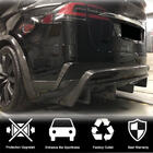 Tesla Model X 2015- гг. Диффузор заднего бампера Карбон V1 (2016-2020) фото 3