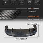 Tesla Model X 2015- гг. Диффузор заднего бампера Карбон V3 (2016-2020) фото 6