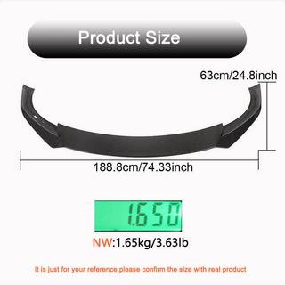 Передний бампер Лип Карбон V3 (2021-2023) Tesla Model S 2012– гг. фото 4