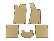 Audi 80/90 1987-1996 гг. Коврики EVA (1987-1991, седан, бежевый) фото 1