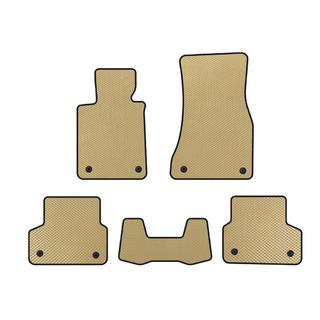 BMW 5 серия G30/G31 2017-2023 гг. Коврики EVA (Бежевые)