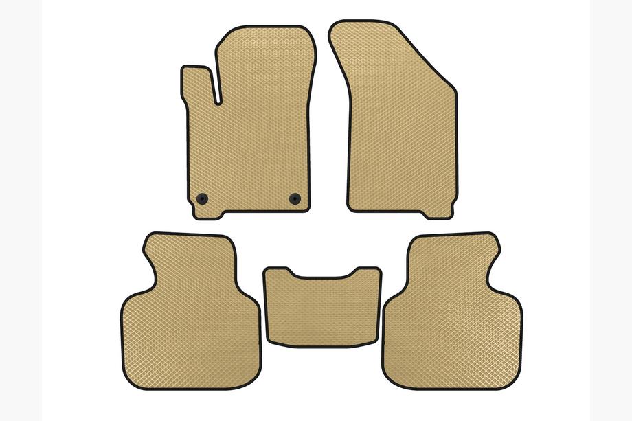 Коврики EVA (2011-2020, 7-местный, Бежевые) Image