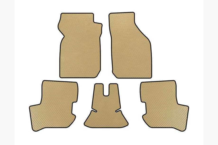 Ford Ka 1996-2008 гг. Коврики EVA (HB, Бежевые) Image
