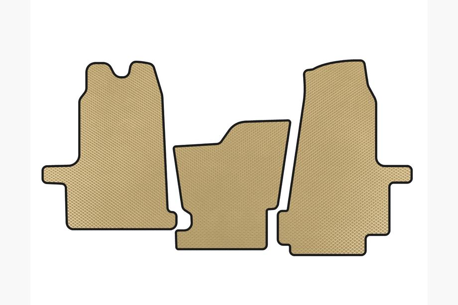 Коврики EVA (2000-2006, АКПП, Бежевые) Image