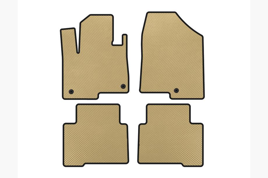 Коврики EVA (2 ряда, для Grand, Бежевые) Image Коврики EVA (2 ряда, для Grand, Бежевые) Image