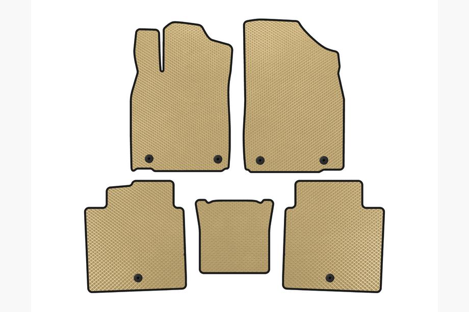 Коврики EVA (2012-2015, SD, Бежевые) Image