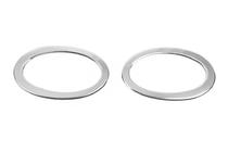 Накладки на противотуманные фары только снаружи (2 шт, нержавейка) фото 8 Накладки на противотуманные фары только снаружи (2 шт, нержавейка) фото 8