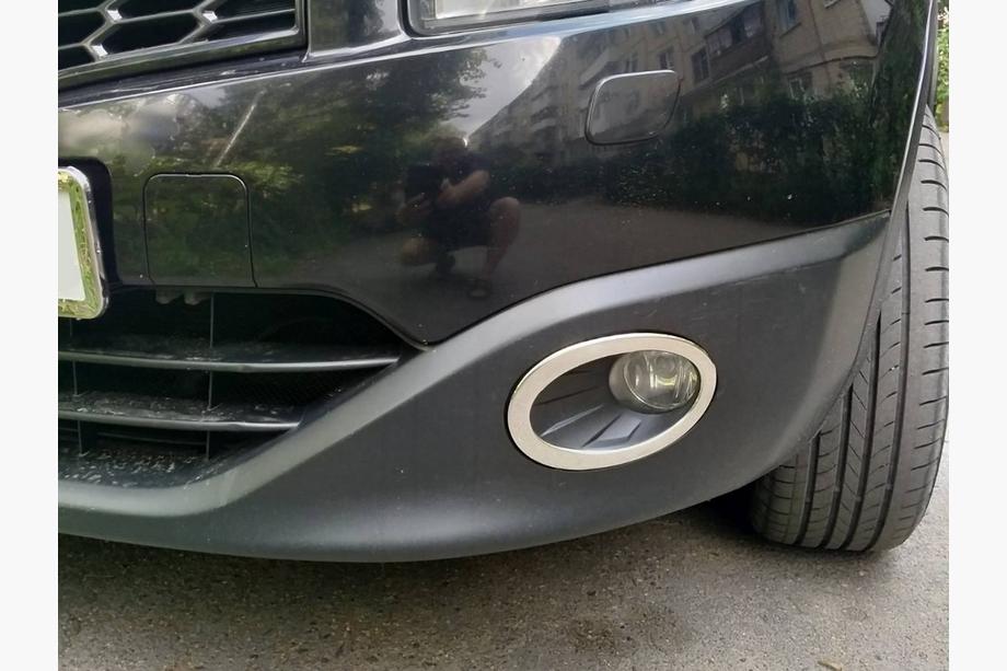 Накладки на противотуманные фары только снаружи (2 шт, нержавейка) Image Накладки на противотуманные фары только снаружи (2 шт, нержавейка) Image