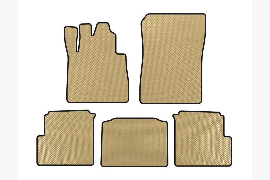 Коврики EVA (2012-2015, 5-дверный, Бежевые) Image