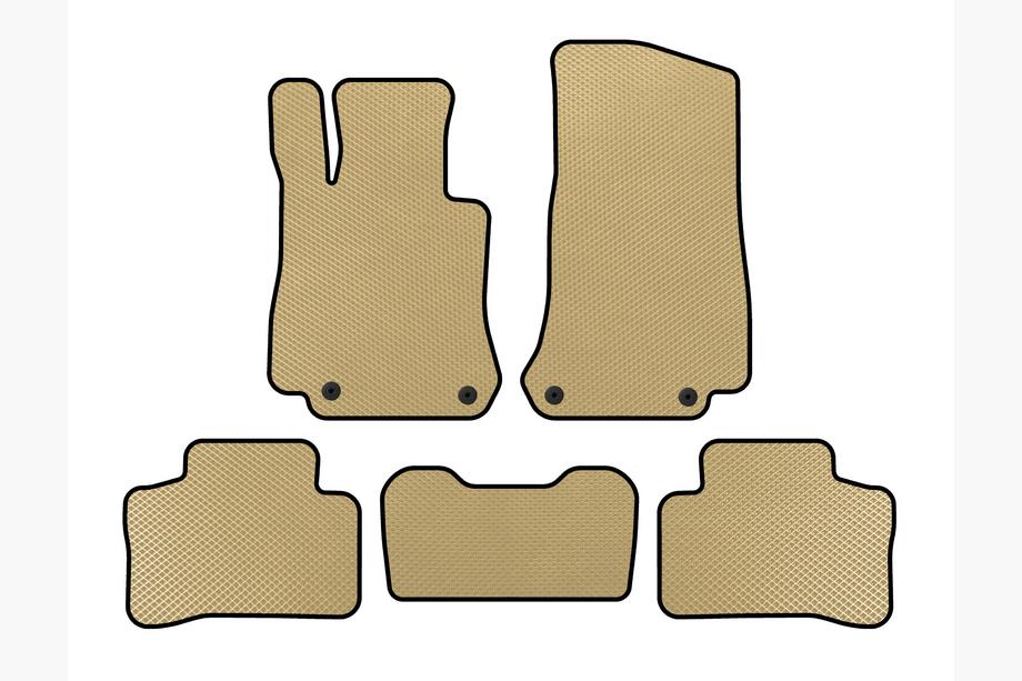 Mercedes GLC X253 2015-2022 гг. Коврики EVA (Бежевые) Image