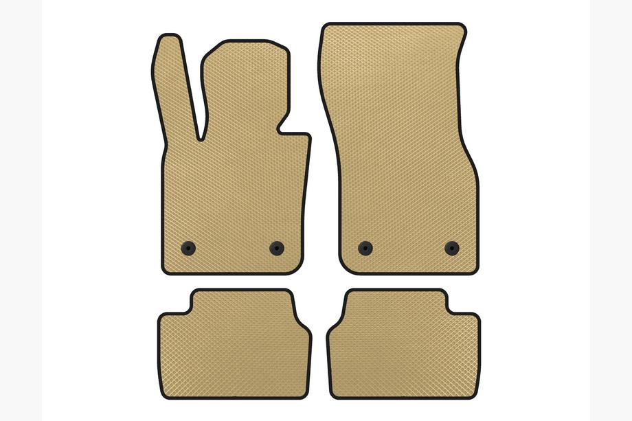 Mini Cooper F55/56/57 2014-2023 гг. Коврики EVA (для F55, 5-дверный, Бежевые) Image