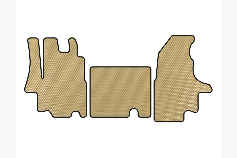 Opel Movano 2004-2010 гг. Коврики EVA (Бежевые) Image