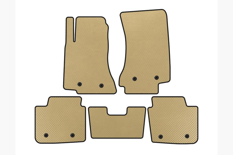 Opel Omega B 1994-2003 гг. Коврики EVA (SD, Бежевые) Image