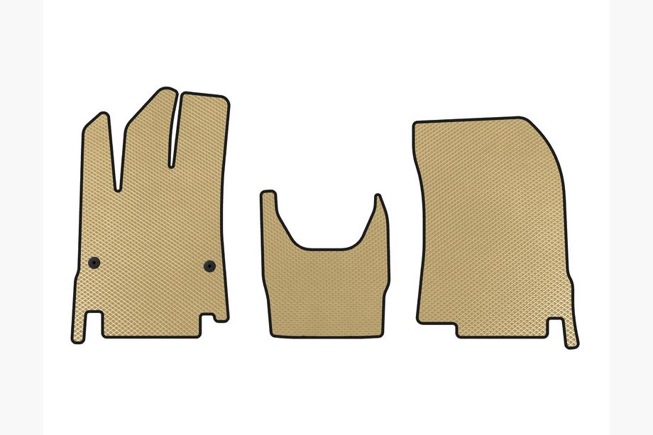 Peugeot Partner/Rifter 2019- гг. Коврики EVA (Бежевые) Image