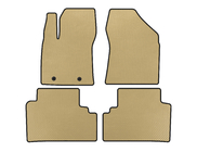 Toyota Avensis 2009-2018 гг. Коврики EVA (SD, Бежевые) фото 1