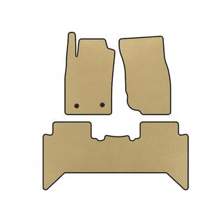 Toyota Hilux 2006-2015 рр. Коврики EVA (Бежевый)