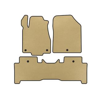 Acura MDX 2007-2013 гг. Коврики EVA (2 ряда, Бежевый)