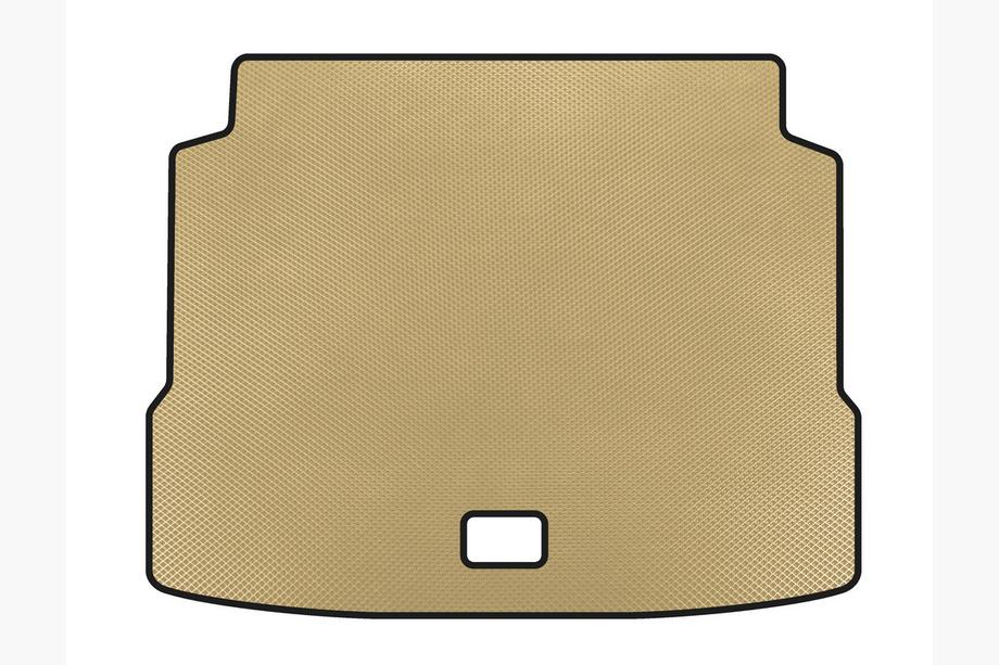 Chery Tiggo 7 2016-2019 гг. Коврик в багажник EVA (Бежевый) Image