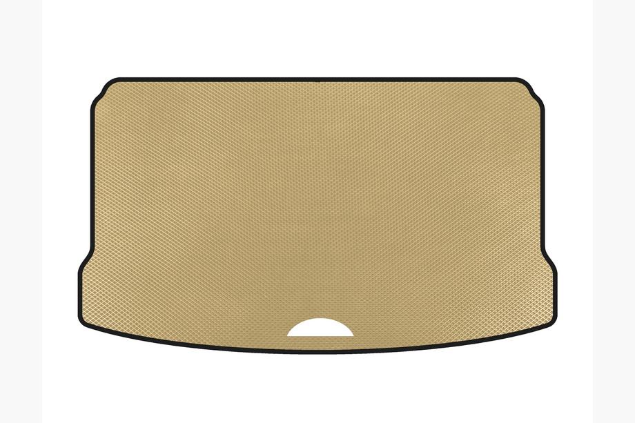 Mini Cooper F55/56/57 2014-2023 гг. Коврик в багажник EVA (для S F55, 5-дверный, Бежевый) Image