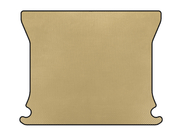 Ford Connect 2010-2013 гг. Коврик в багажник EVA (2009-2012, Бежевый) фото 1