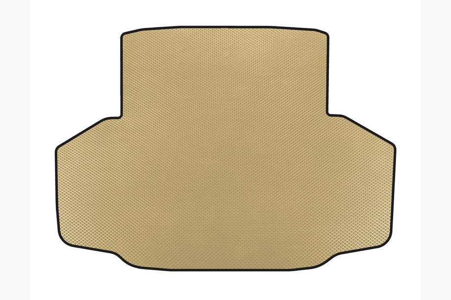 Honda Accord X 2017-2022 гг. Коврик в багажник EVA (SD, Бежевый) Image