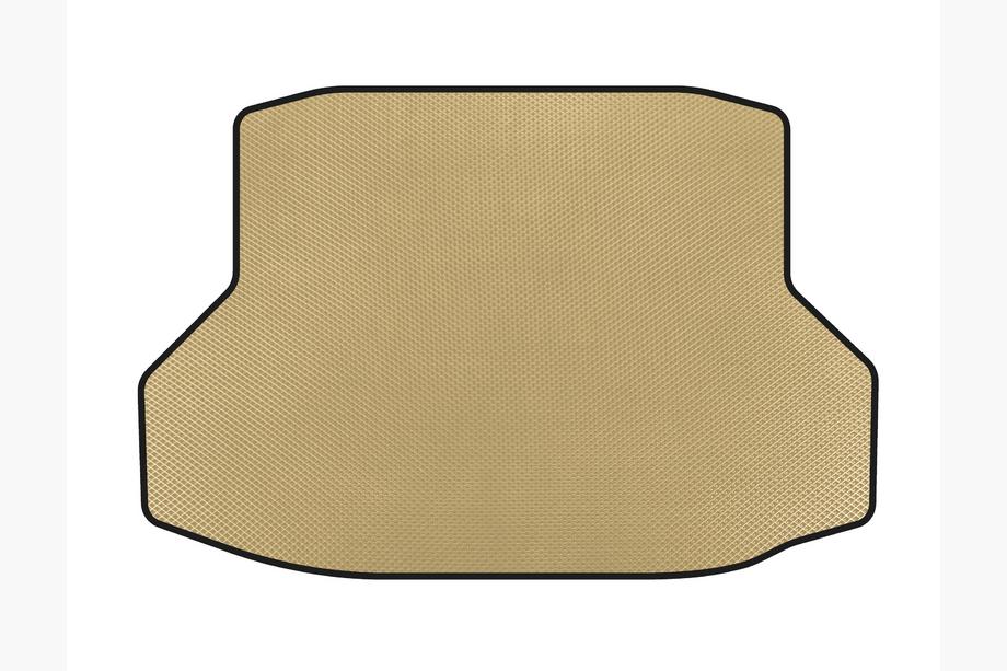 Honda Civic Sedan X 2016-2021 гг. Коврик в багажник EVA (SD, Бежевый) Image