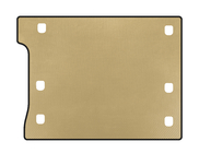 Jeep Wrangler 2018- гг. Коврик в багажник EVA (Rubicon Unlimited/5-дверный, Бежевый) фото 1