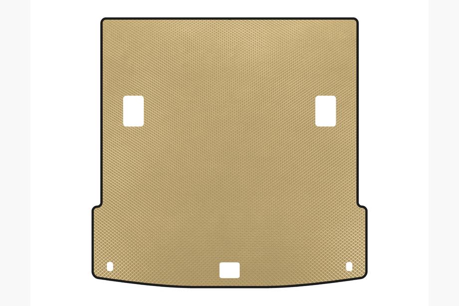 Kia Mohave 2008-2016 гг. Коврик в багажник EVA (Бежевый) Image