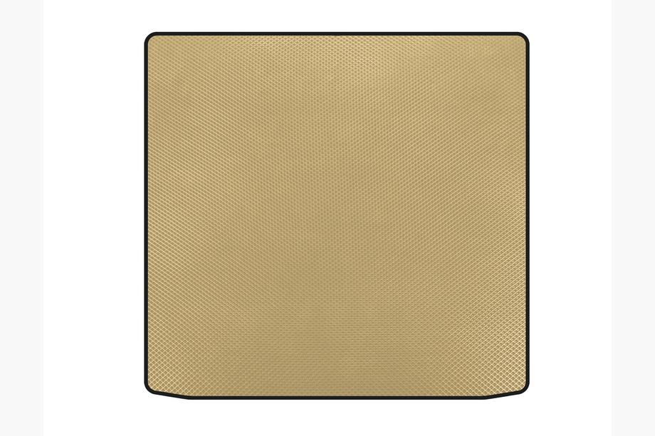 Mitsubishi Grandis 2003-2011 гг. Коврик в багажник EVA (2 ряда, Бежевый) Image