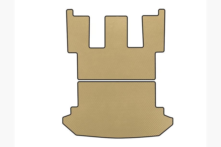 Коврик в багажник EVA (Бежевый) Image Коврик в багажник EVA (Бежевый) Image