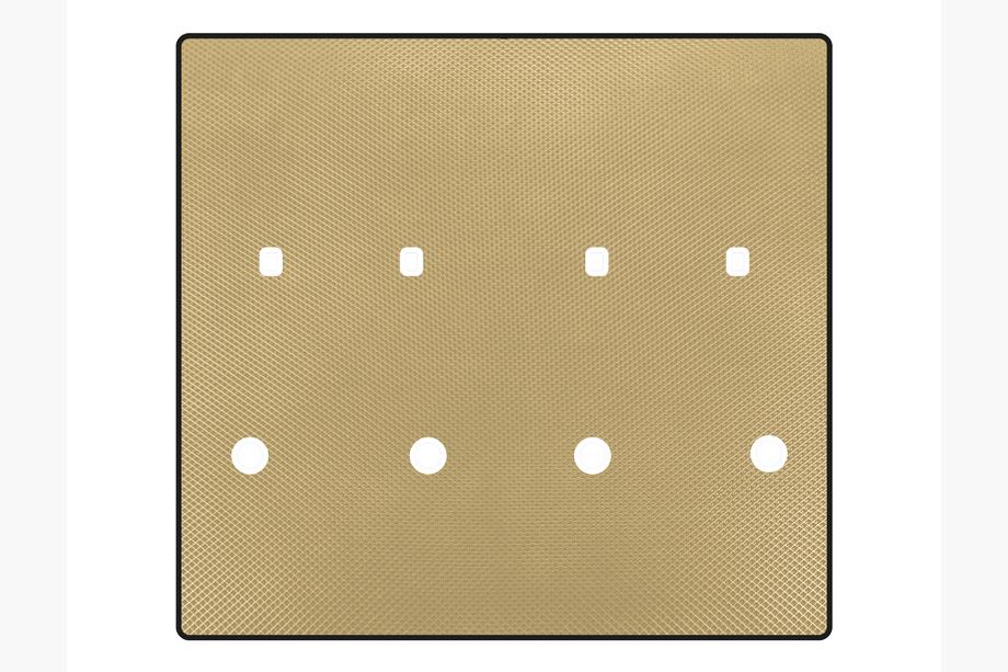 Peugeot Partner/Rifter 2019- гг. Коврик в багажник EVA (Длинная база, Бежевый) Image