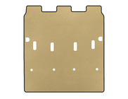 Peugeot Partner/Rifter 2019- гг. Коврик в багажник EVA (7-местный/Длинная база, Бежевый) фото 1