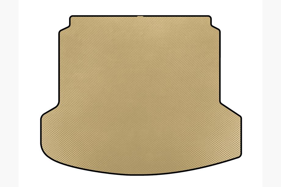 Renault Megane IV 2016-2025 гг. Коврик в багажник EVA (SD, Бежевый) Image