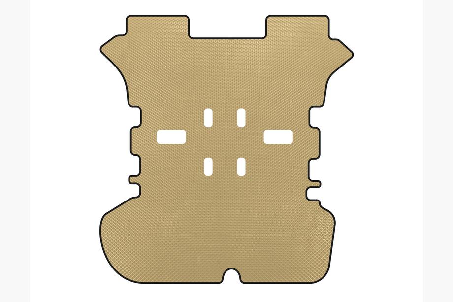 Toyota Previa 2000-2006 гг. Коврик в багажник EVA (Бежевый) Image