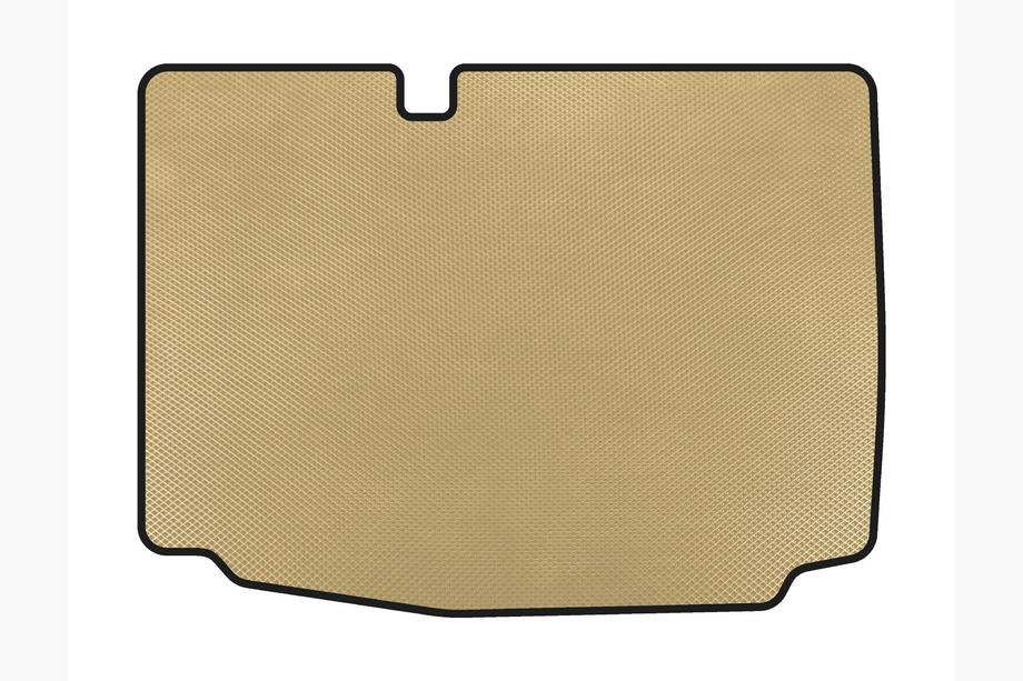 Volkswagen Polo 2010-2017 гг. Коврик в багажник EVA (HB, 3/5-дверный, Бежевый) Image