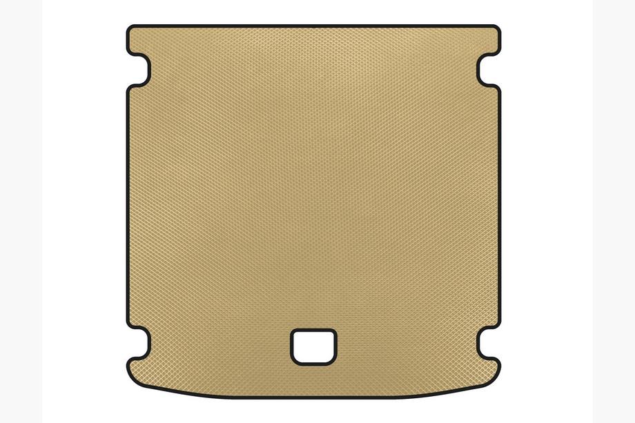 Audi A4 B6 2000-2004 гг. Коврик в багажник EVA (Avant, Бежевый) Image