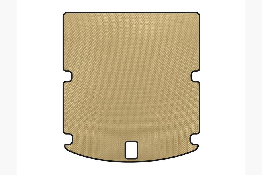 Audi A4 B9 2015-2024 гг. EVA коврик в багажник (Седан, Бежевый) Image