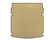 Audi A5 2007-2015 гг. Коврик в багажник V-1 (Кабриолет, Бежевый) фото 1