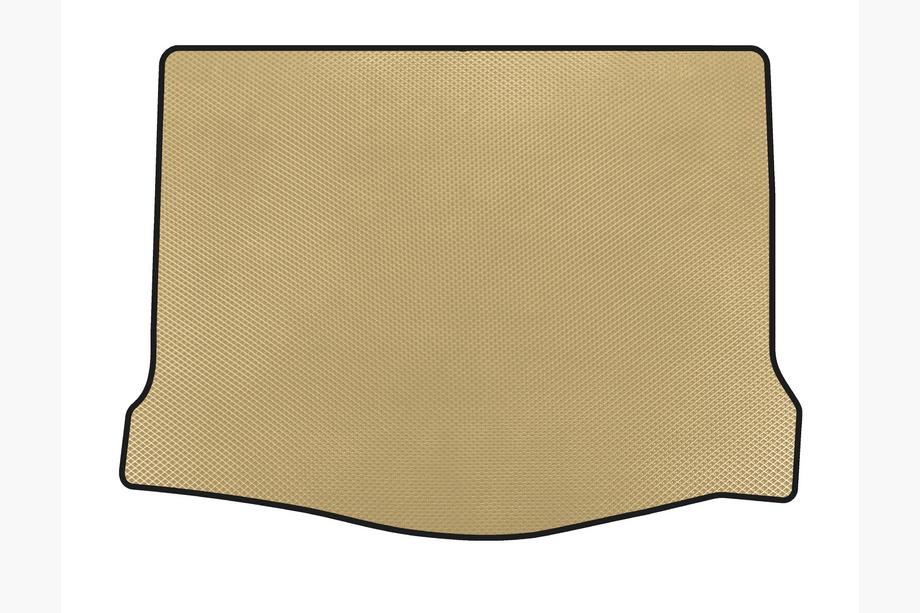 Ford Focus III 2011-2017 гг. Коврик в багажник EVA (HB, Бежевый) Image