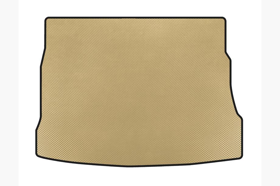 Kia Ceed 2007-2012 гг. Коврик в багажник (2009-2012, HB, Бежевый) Image