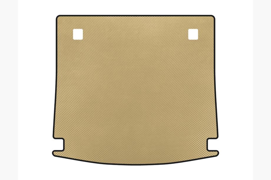 Opel Astra H 2004-2013 гг. Коврик в багажник (2004-2007, SW, Бежевый) Image