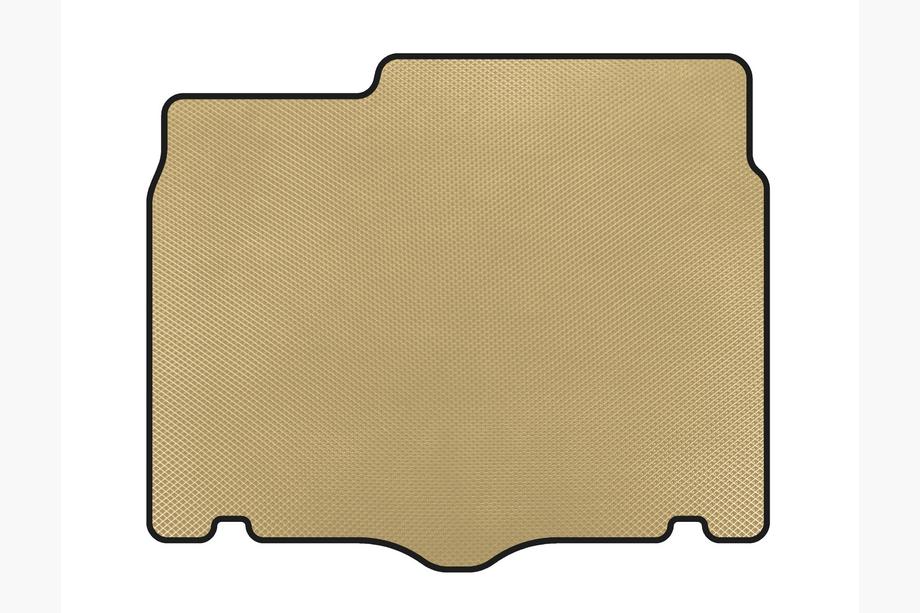 Opel Astra J 2009-2015 гг. Коврик в багажник (HB, 5-дверный, Бежевый) Image