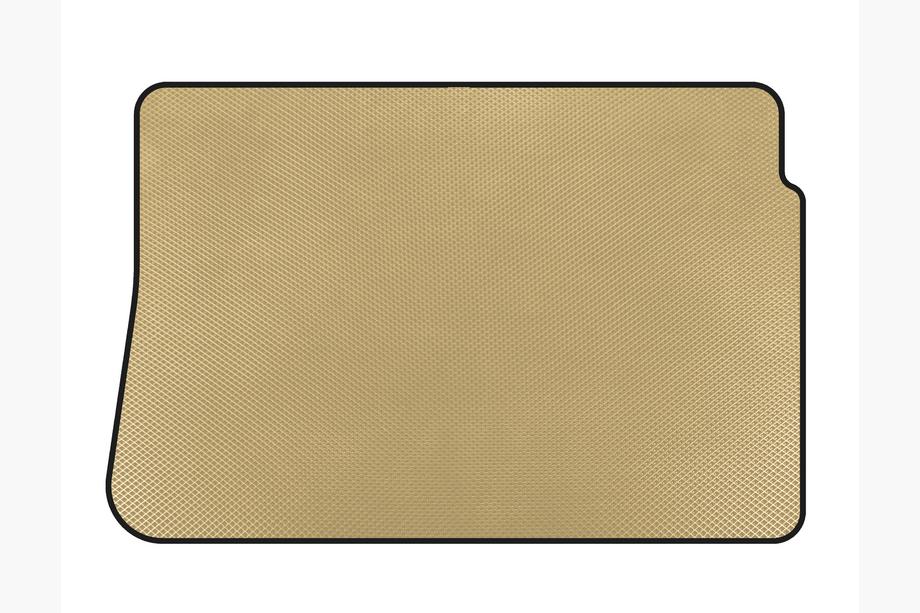 Renault Megane II 2004-2009 гг. Коврик в багажник (2006-2009, HB, 5-дверный, Бежевый) Image